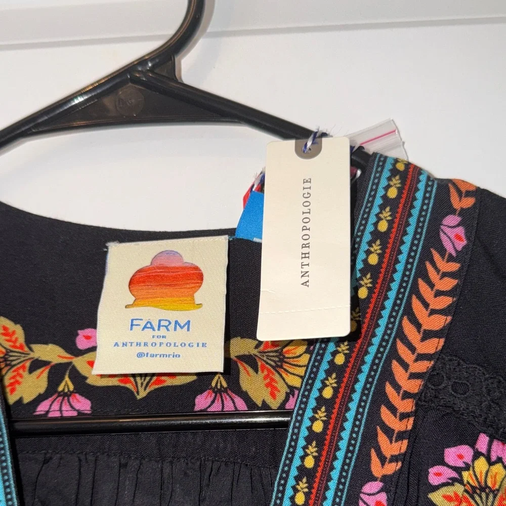 FARM Rio Printed V Neck Jumpsuit in Bloom Sz XS NWT - Picture 9 of 13